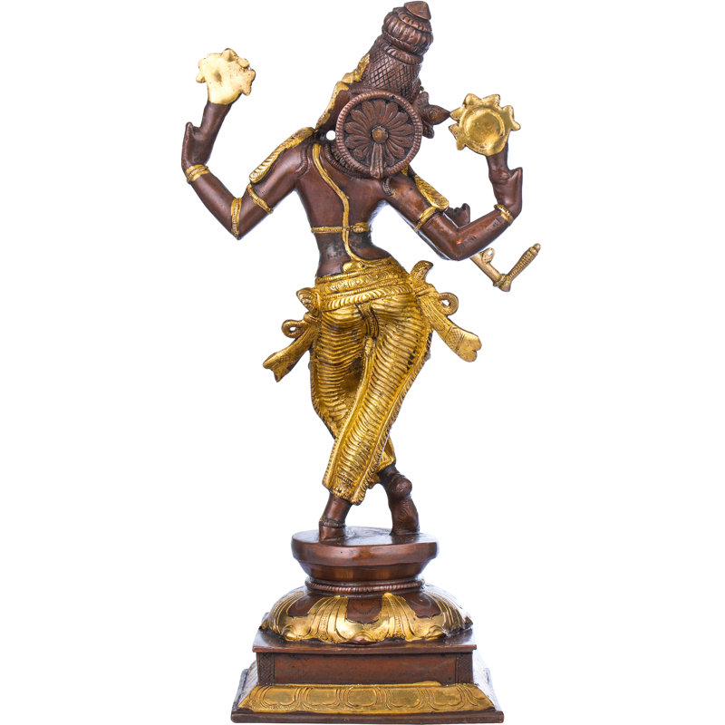 Forme cosmique du dieu Krishna, Or jaune