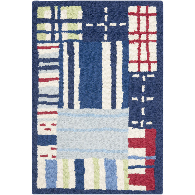 Nani Hand Tufted 80% Wool And 20% Cotton Rug, Rectangle 3' x 5'