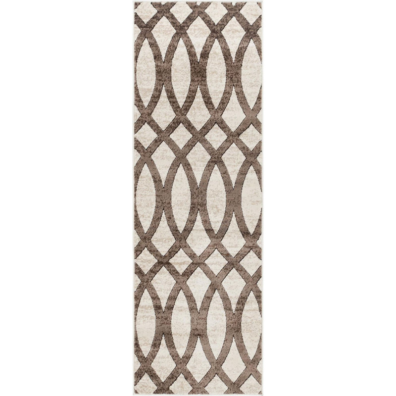 Emigdio Abstract Indoor Rug, Runner 2' x 6'