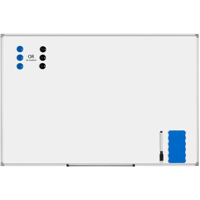 VIVOHOME Yes Vinyl Metal Whiteboard