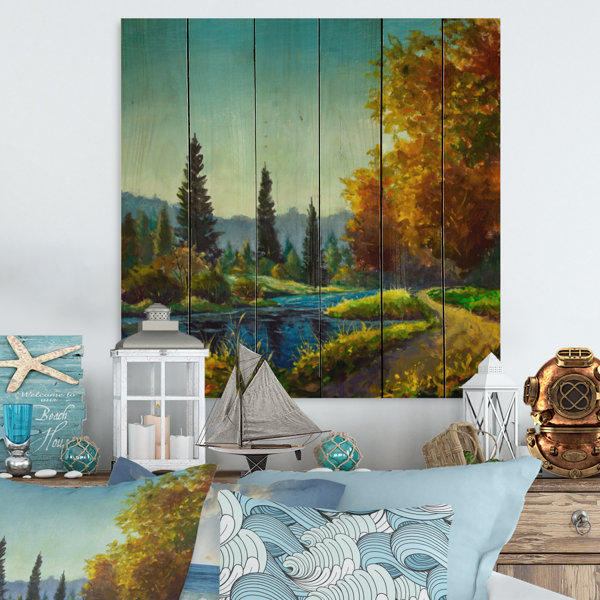 August Grove® Idyllic View In The Afternoon Countryside 