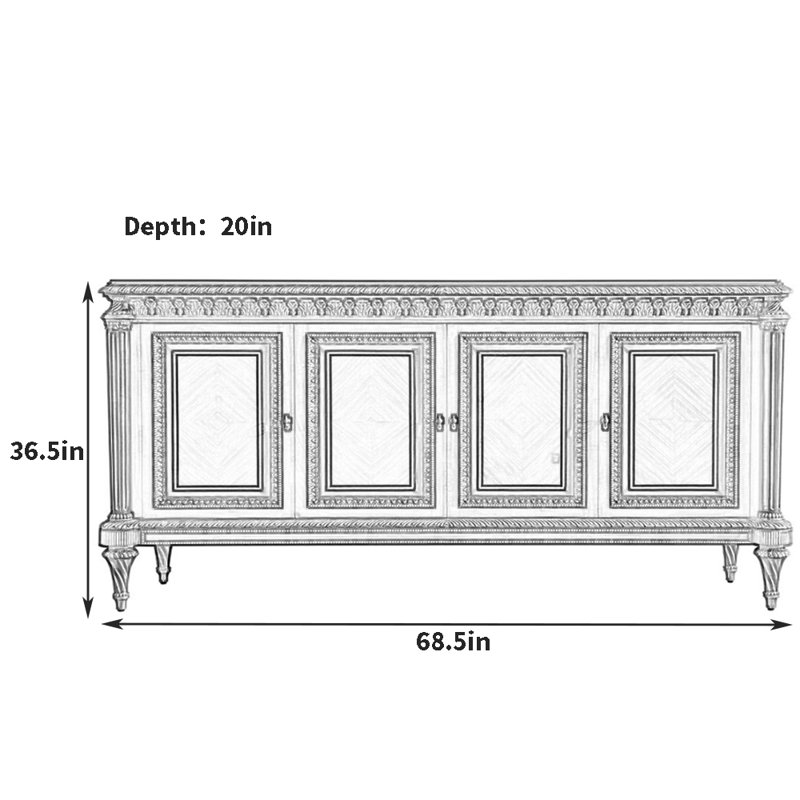 Buffet haut de gamme à grande capacité