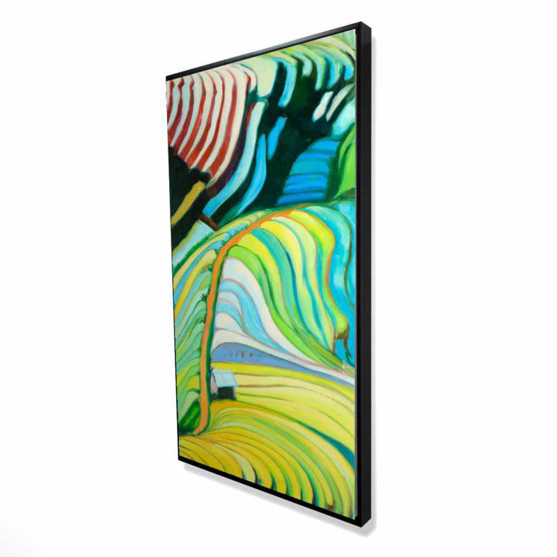Art sur toile vert