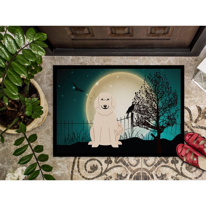 Tapis d'extérieur antidérapant Caillo Halloween, Rectangle 2 pi x 3 pi