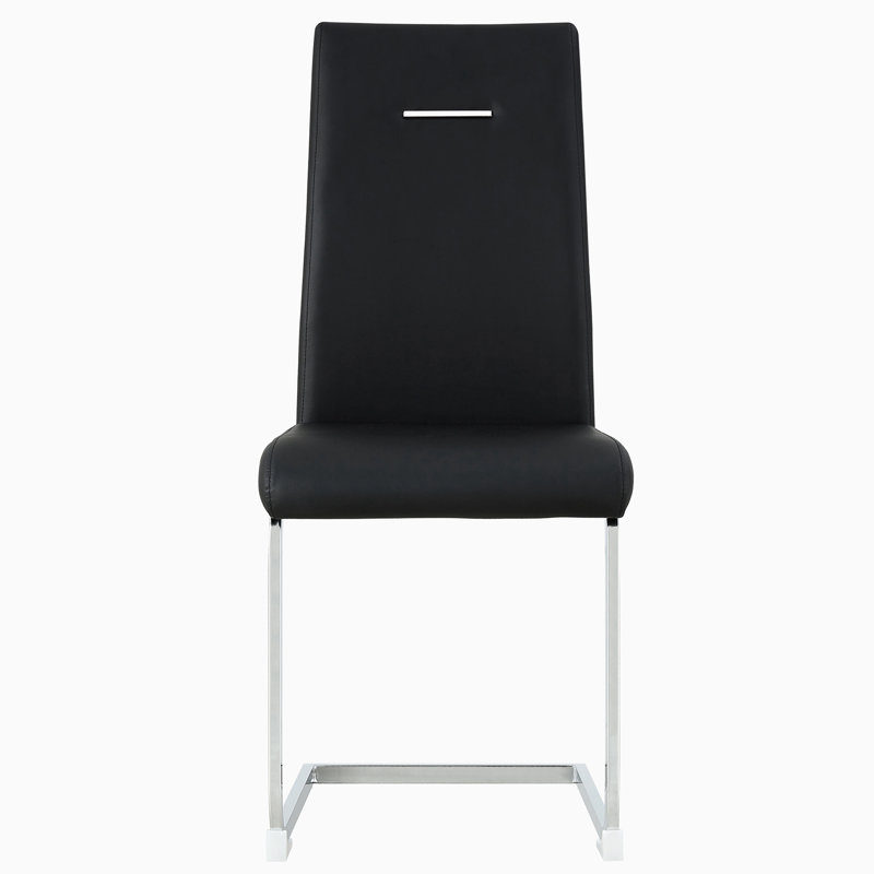 Chaise d'appoint en similicuir