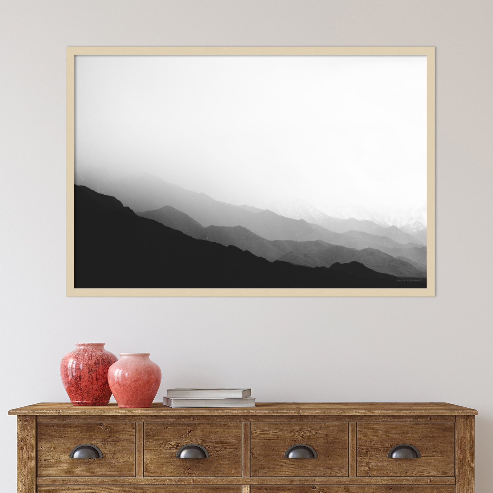 Virgin Mountains II Photo Print, Brown, 41" W x 28" H
