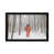 Black Floater Framed