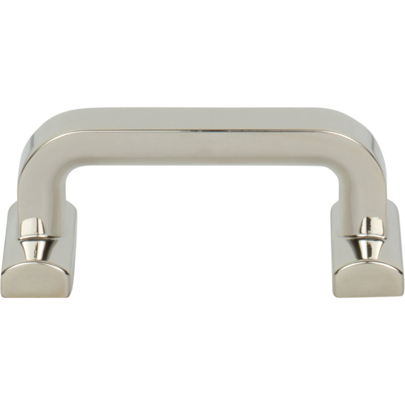 Harrison Bar Pull, Polished Nickel, 2 1/2" Center to Center