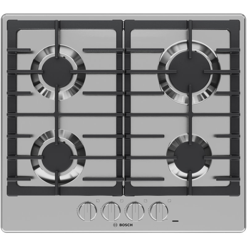 500 Series,24' Gas Cooktop,4 Burner,SS