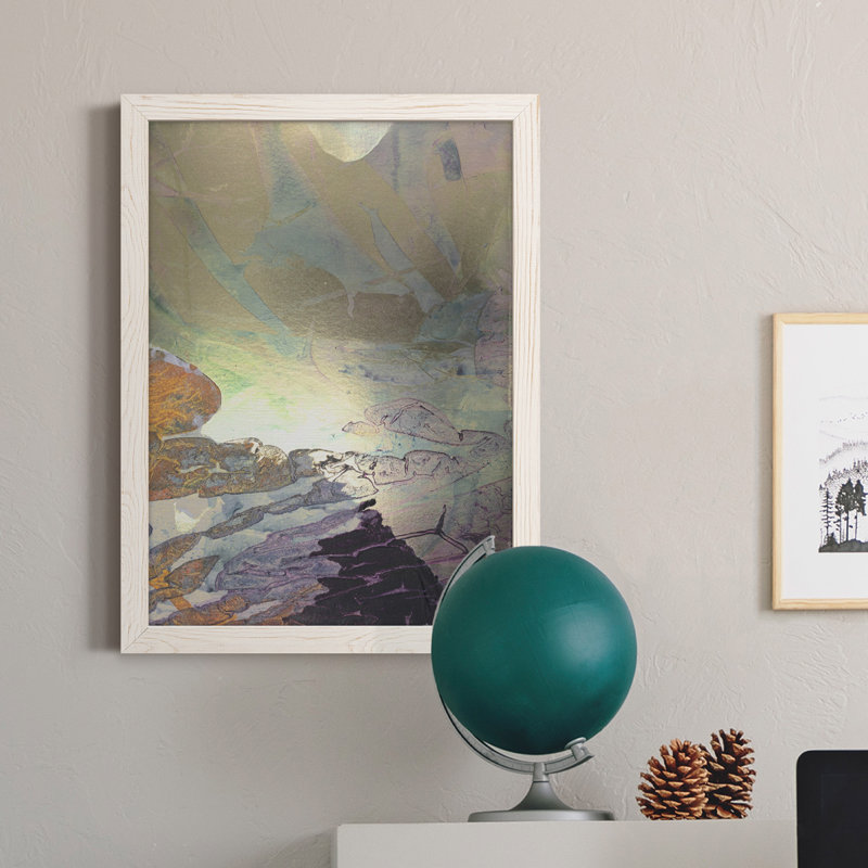 Toile encadrée de qualité supérieure Monet's Landscape, Blanc, H 32 po x l 23 po x P 1 po