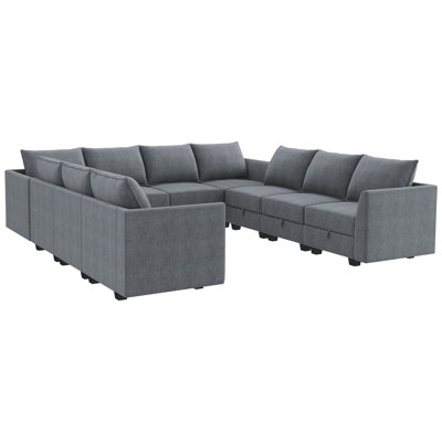 Très grand canapé modulaire d'angle modulaire
