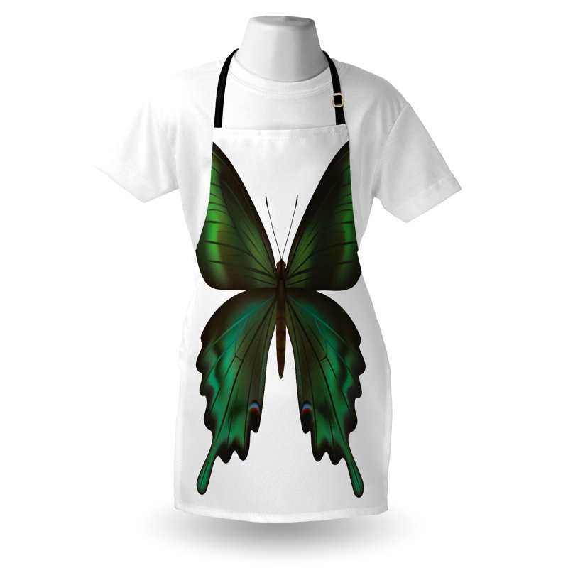No Pattern Bib Apron