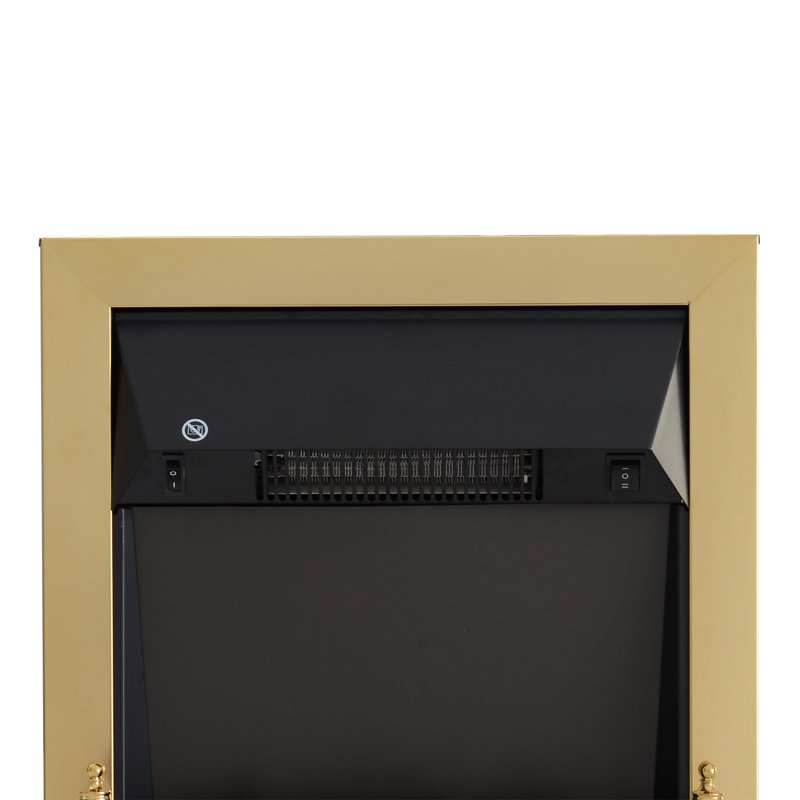 Symple Stuff 48.2cm W Electric Stove with, Gold