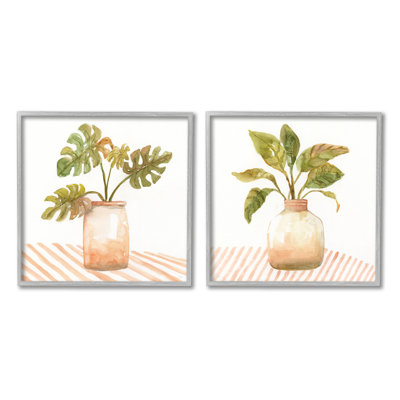«Tranquil Monstera Leaf»