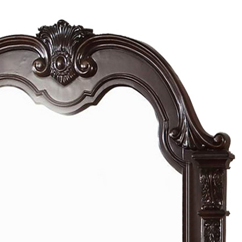 Commode en bois Miroir Haman