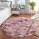 Alexxis Standard Shag 120cm X 120cm Area Rug
