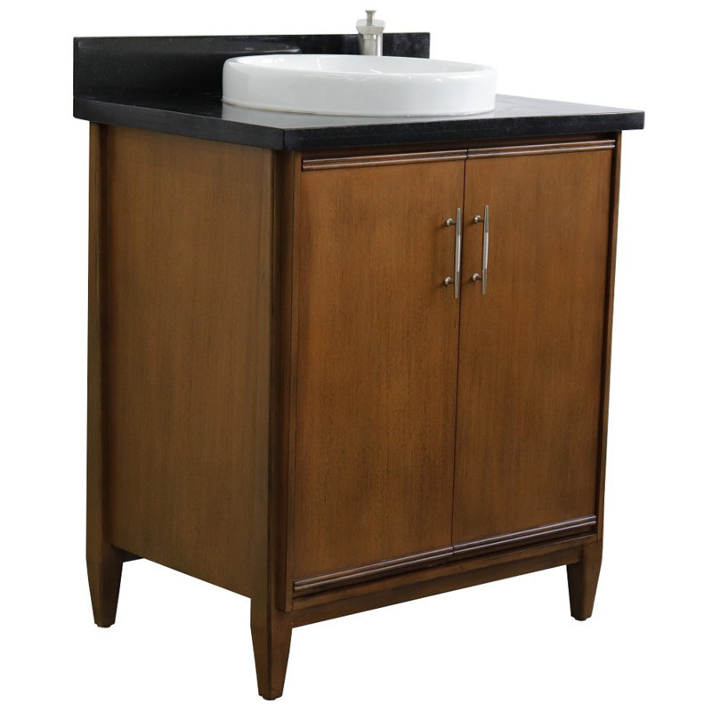 Ensemble de meuble-lavabo simple 31 po, Noir galaxie