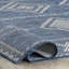 Tapis intérieur / extérieur bleu Achyut Southwestern-353641970