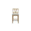 Chaise à hauteur de comptoir à lattes (ensemble de 2)-1000167664