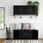 2-Piece Mudroom Storage Set With 3-Door Wall Cabinet, Hanging Rod, And 2-Door Storage Bench With Open Cubbies-415379517