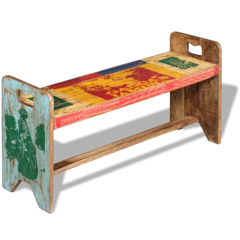 Aline Solid Wood Bench