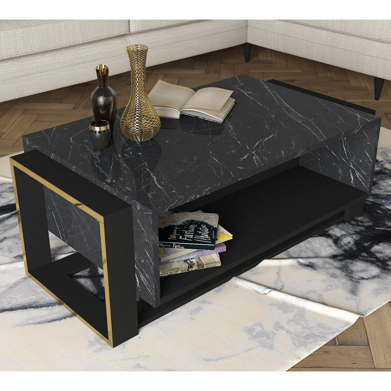 Alessia Frame Coffee Table with Storage