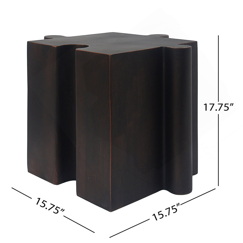Table d'appoint Modular Art, Noir