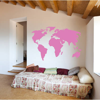 Castagnozzi Maps Non-Wall Damaging Wall Decal