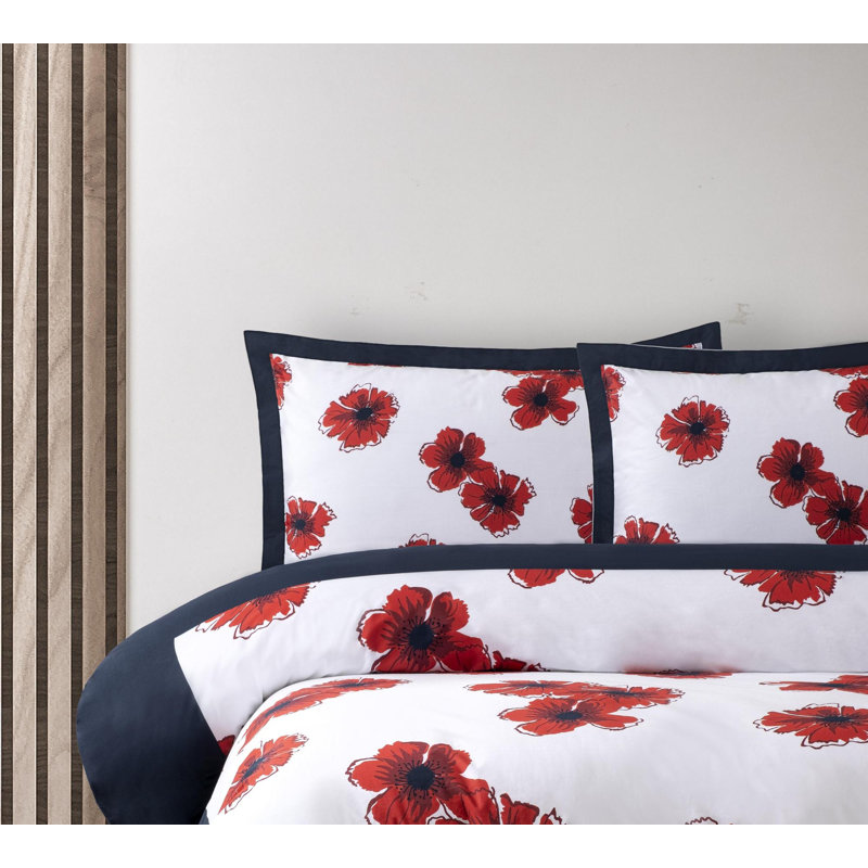Ensemble de 2 taies décoratives Poppy Hawaian, Taie décorative format grand