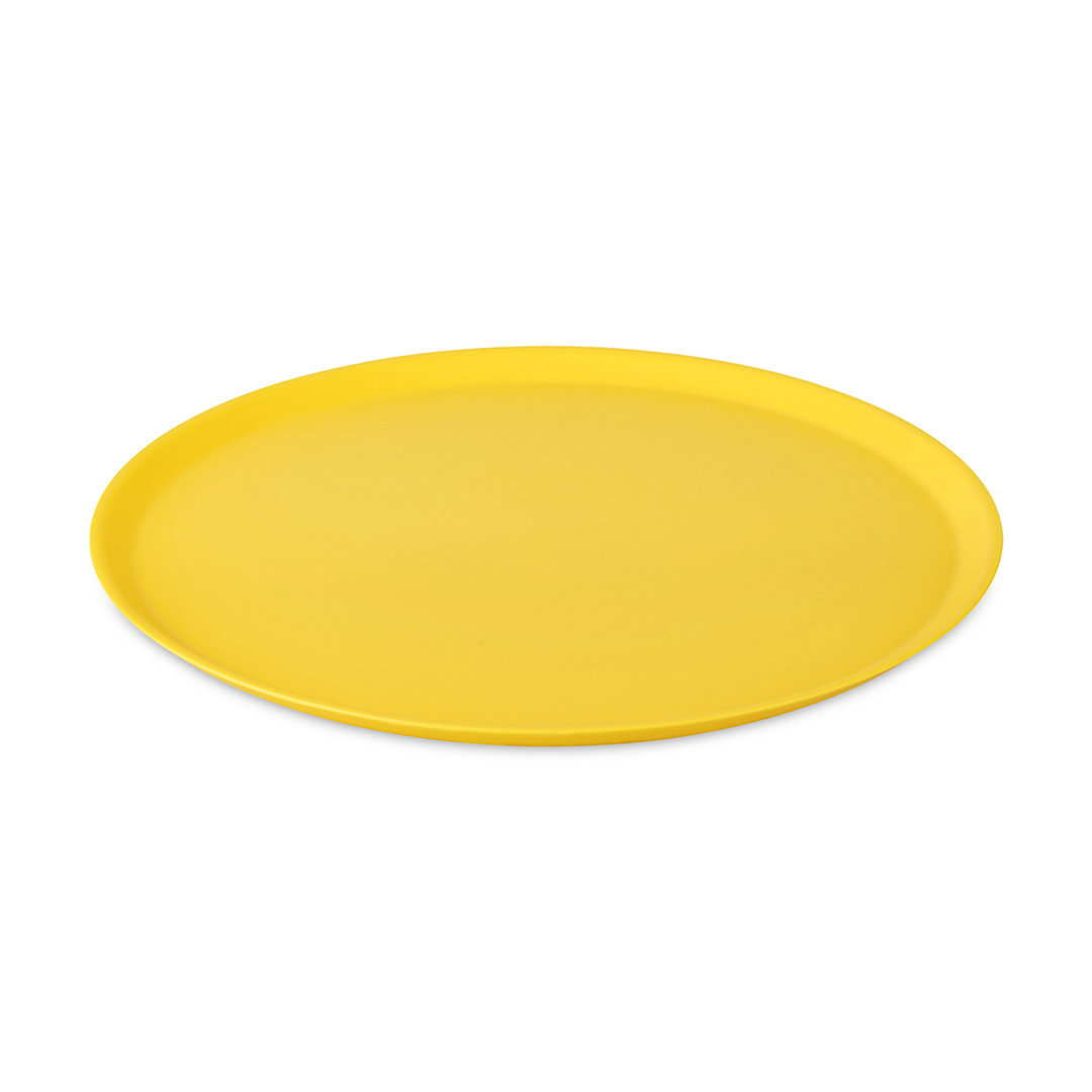 Koziol Teller Connect Nora Plate, Speiseteller, Kunststoff, Strong Green, 25.5 cm