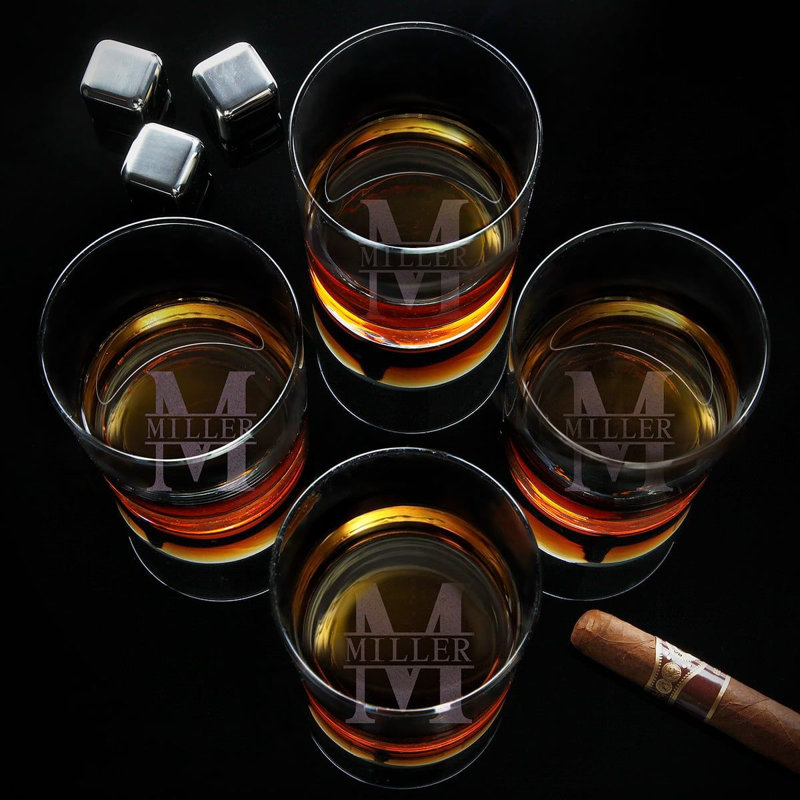 Panfilo 10oz. Whiskey Glasses Set, Yes