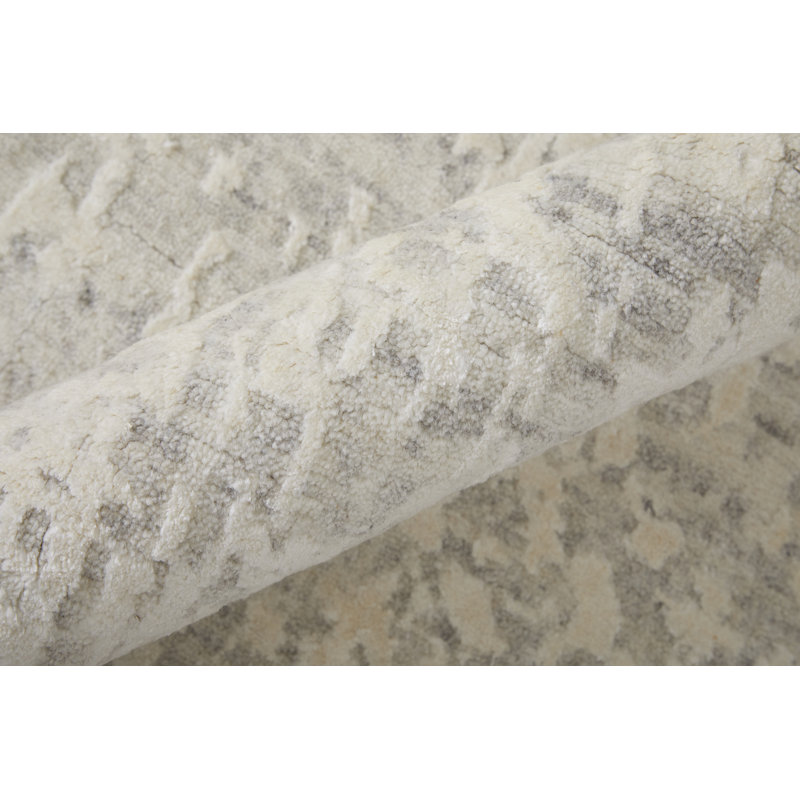 Eastfield Abstract Area Rug in Ivory, Rectangle 12' x 15'