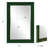 Solid Wood Rectangle Mirror-1644882009