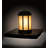 Arzi Frosted Pier Mount Light