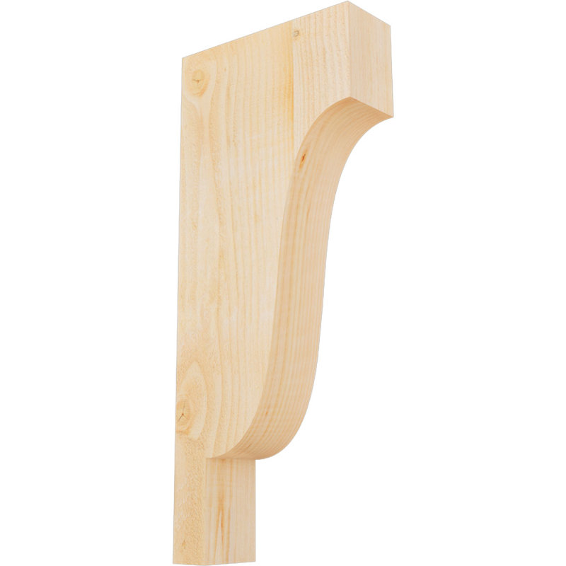 Newport Corbel, H 28 po x l 4 po x P 12 po, Sapin de Douglas, Sciage brut