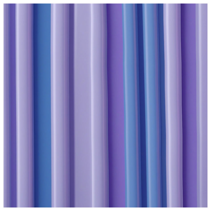 Blue Purple Stripes Double Sided Throw Pillows, 20 x 20 inches