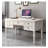 Solid Wood Retro Desk with Five Drawers