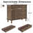 Large 4-Drawer Chest with Solid Wood Foot-1617199060