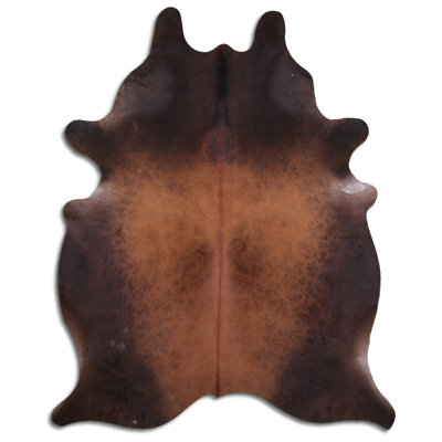 Custom Genuine Tornasol Cowhide Rug