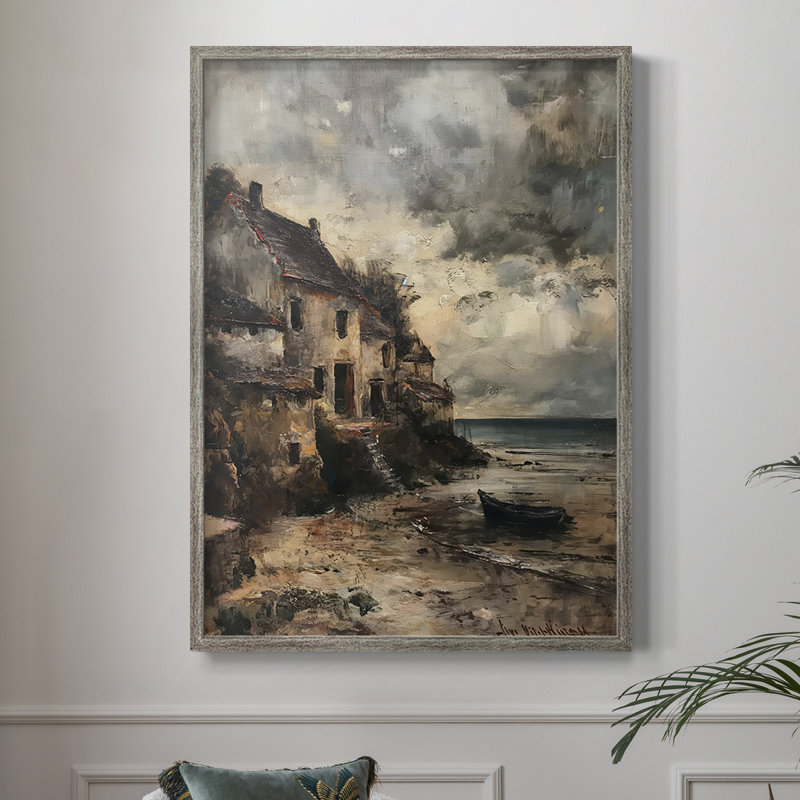 LANDSCAPES Series CECII, reproduction encadrée - bois massif, H 21 po x l 17 po