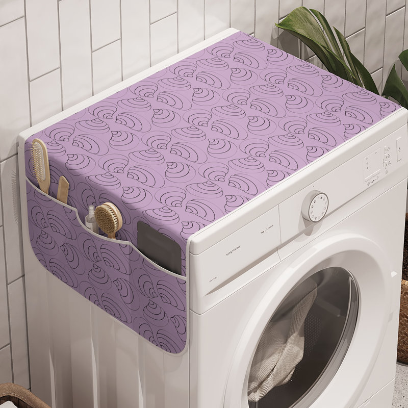 Paquet de 2 lilas et gris anthracite de 47 po x 18,5 po East Urban Home
