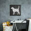 «Dog» par Erin Clark, art mural sur toile-1265886700