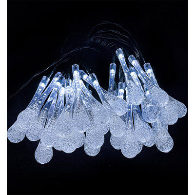 Gladimir 30 - Bulb 3'' Solar Powered LED Fairy String Light
