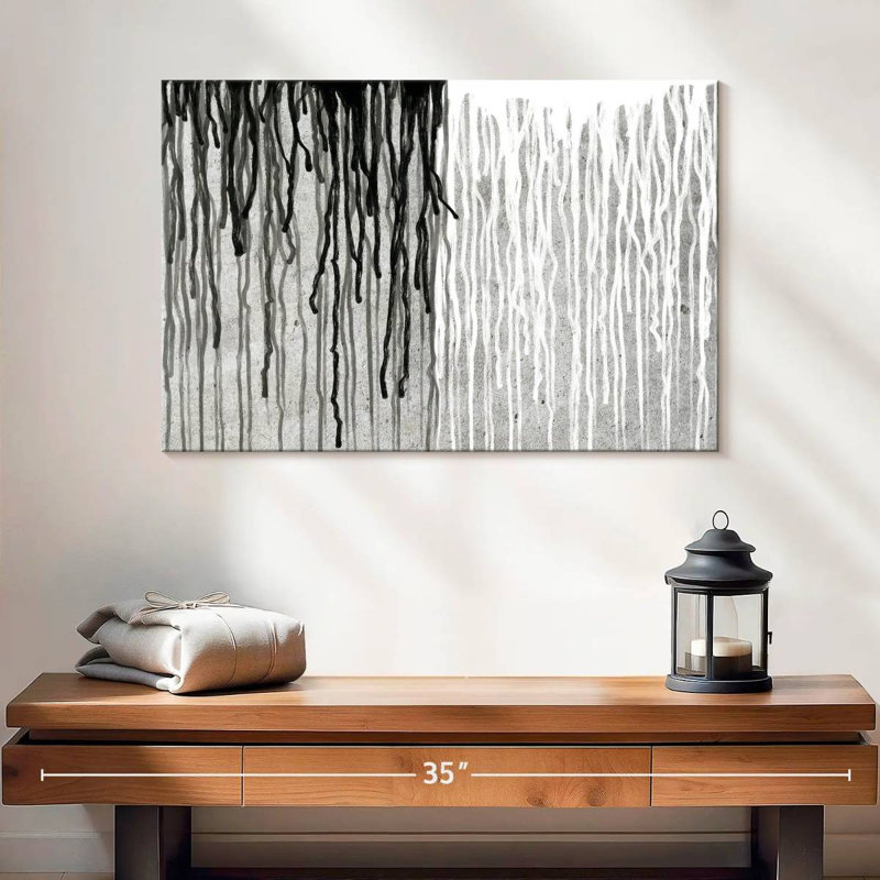 Avery BW Paint Drip, 16" H x 24" W