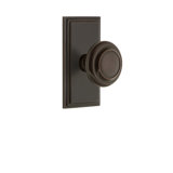 Grandeur Carré Plate Privacy with Circulaire Door Knob