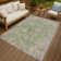 Machine Washable Indoor/Outdoor Matsumura ACN2302 Global Rug