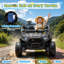 UTV 24v pour enfants avec télécommande parentale, suspension à quatre roues, musique Bluetooth et lumières DEL-126085256