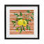 Vigne citron juteuse sur reproduction encadrée rouge sous verre, design par Paul Brent-1375021870-1375021869