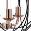 Mcgowan 3 - Light Black/Copper Sphere Pendant