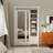 Full Lite Mirrored Closet Sliding Doors With Hardware Kit 80in. Height-103180551